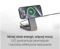 Silver Monkey Alu MagCharger Qi2 3in1 czarna - 1328385 - zdjęcie 8